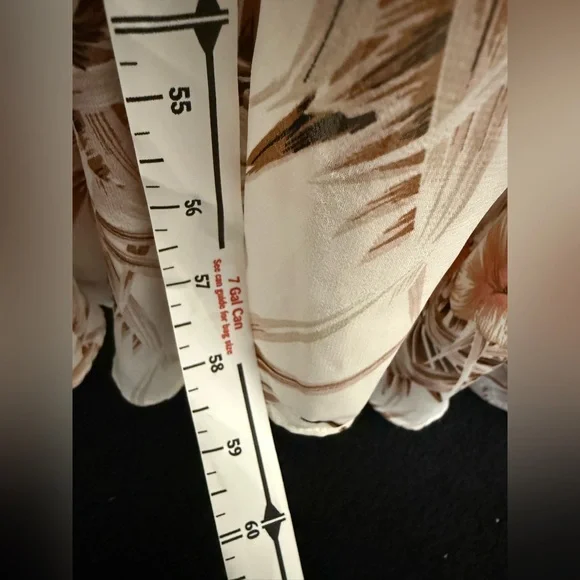 Women’s Baltic Born White And Pink Floral Maxi Dress M Cottagecore Sun Dress - Picture 10 of 12